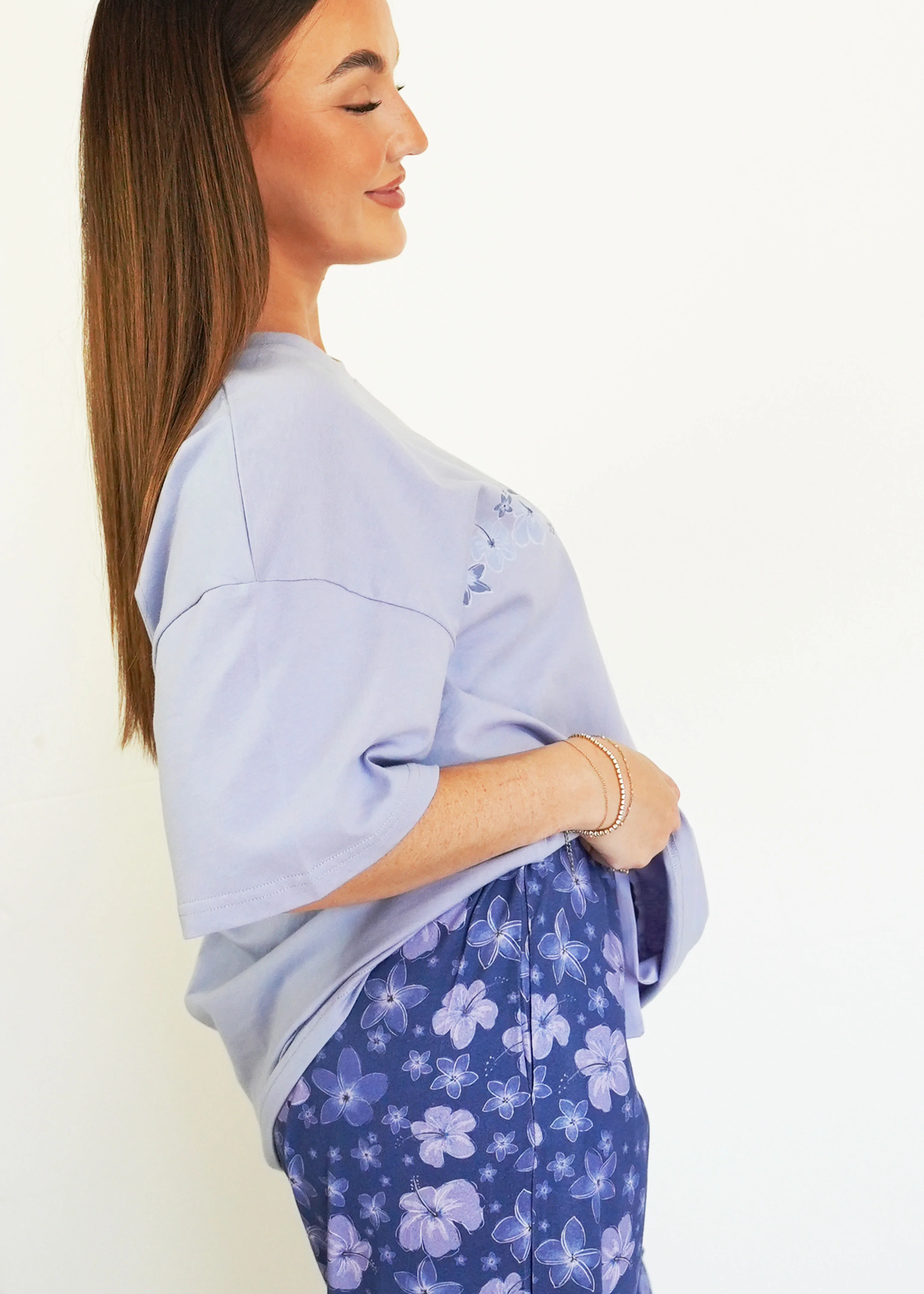 Bloom Babe T-Shirt & Long Pants PJ Set - Image 3