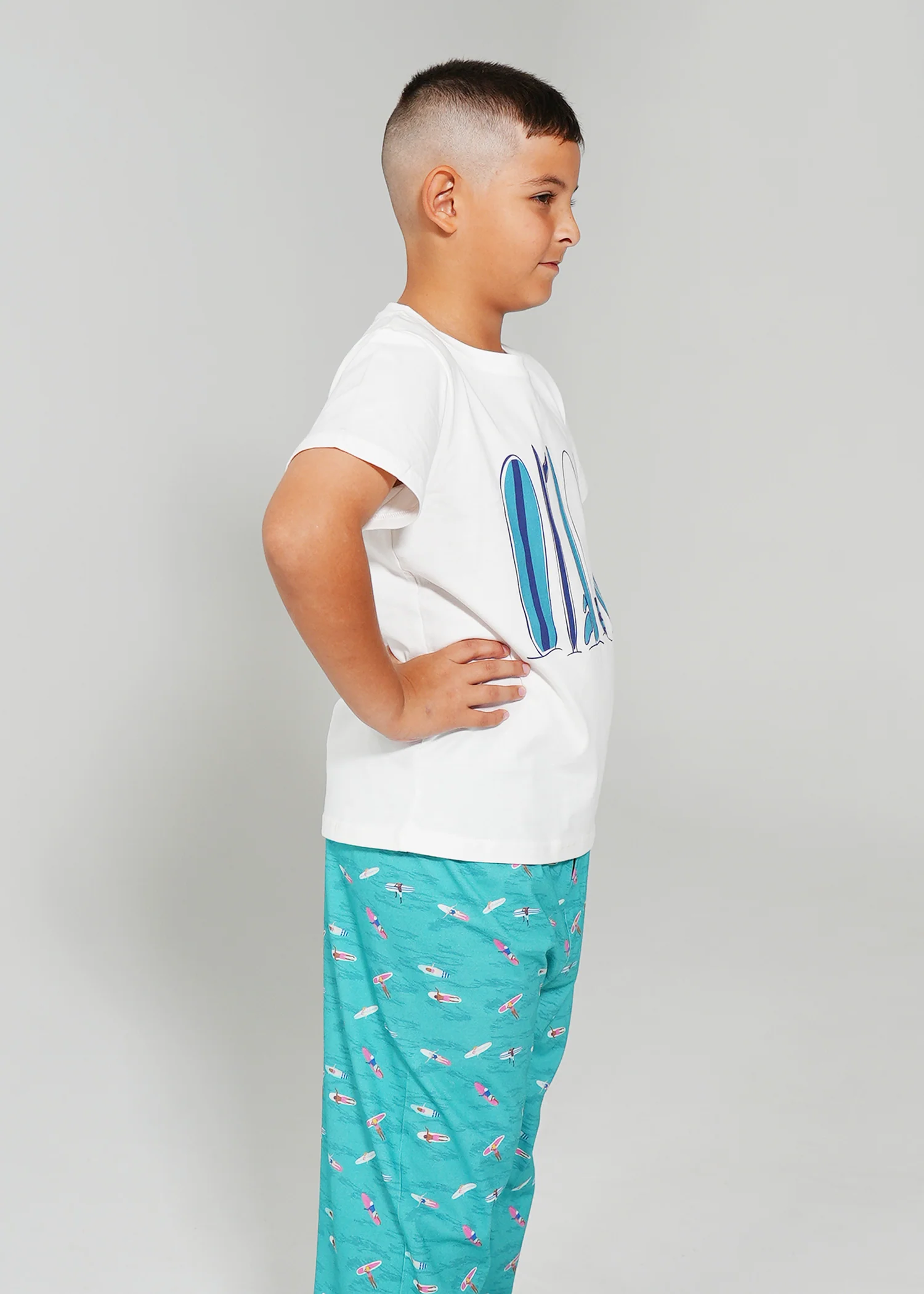 Boys - Ocean Drift T-Shirt & Long Pants PJ Set - Image 5