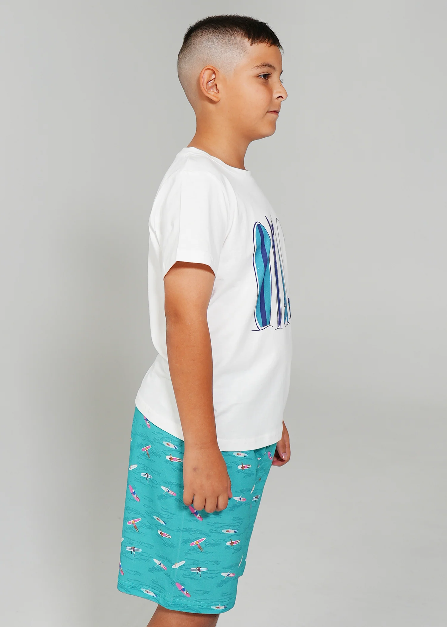 Boys - Ocean Drift T-Shirt & Short Pants PJ Set - Image 3