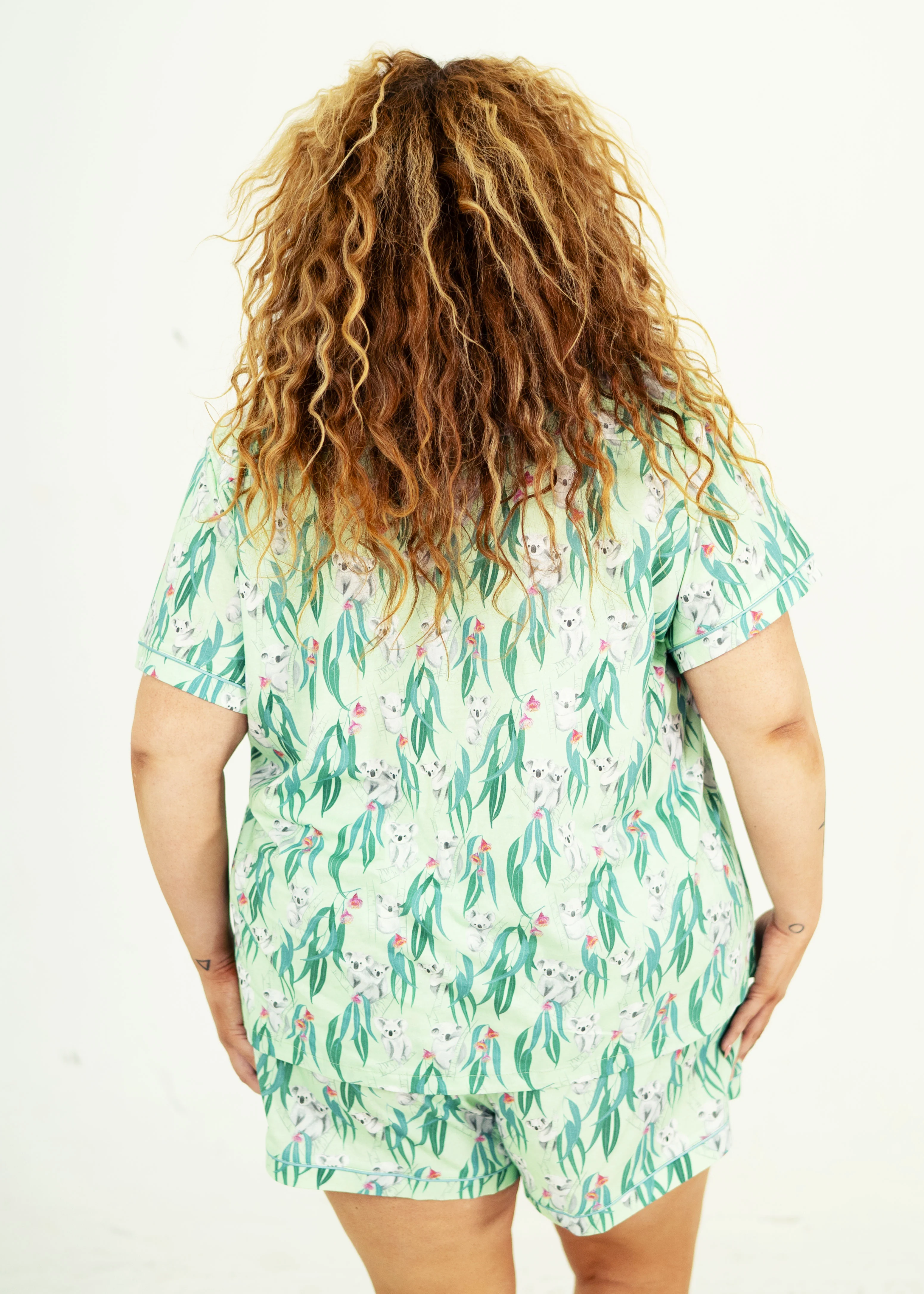 Nap Time Down Under Jersey Knit Cotton Short PJ Set - Image 7