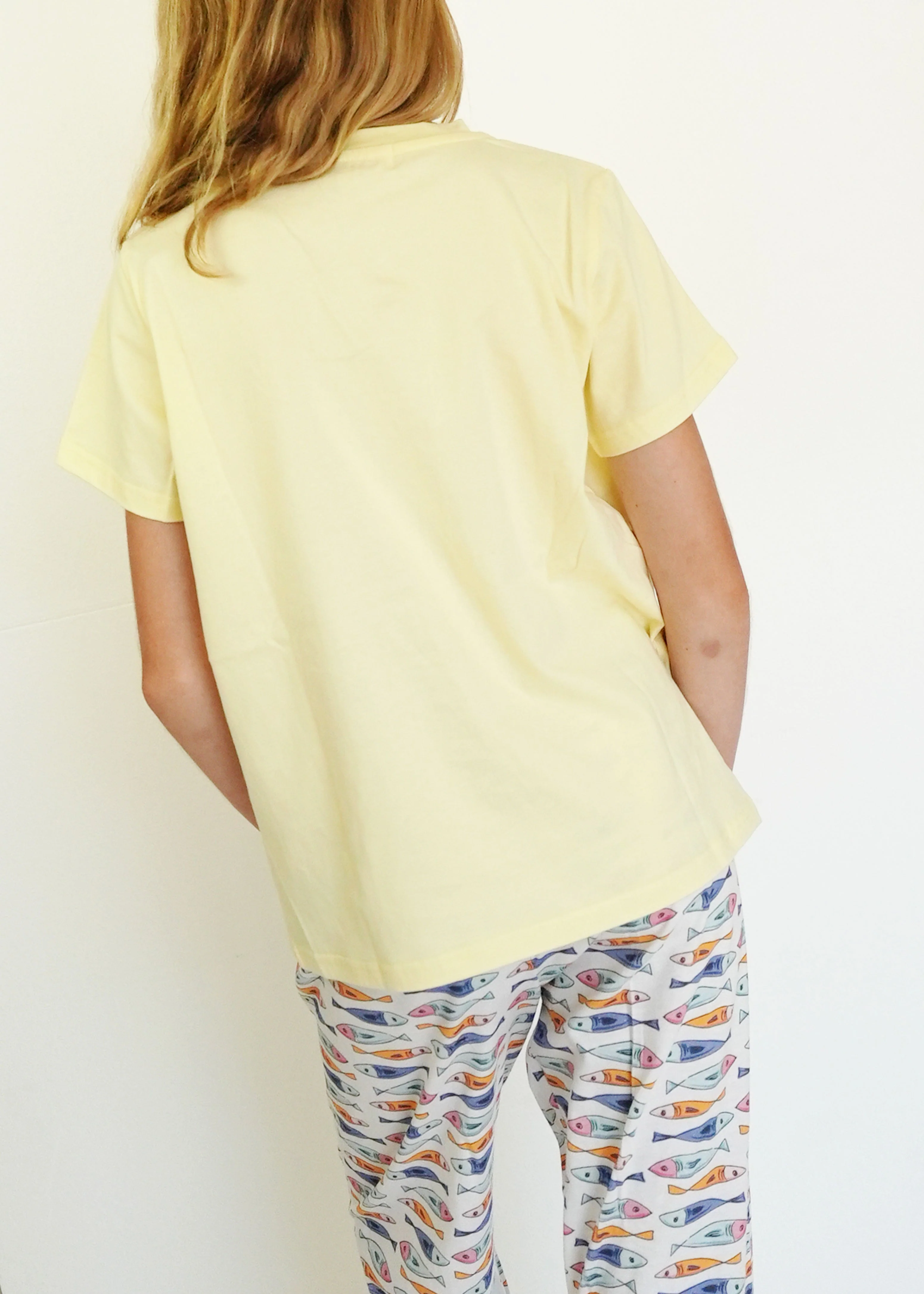 Girls - Catch Me By The Sea T-Shirt & Long Pants PJ Set - Image 4