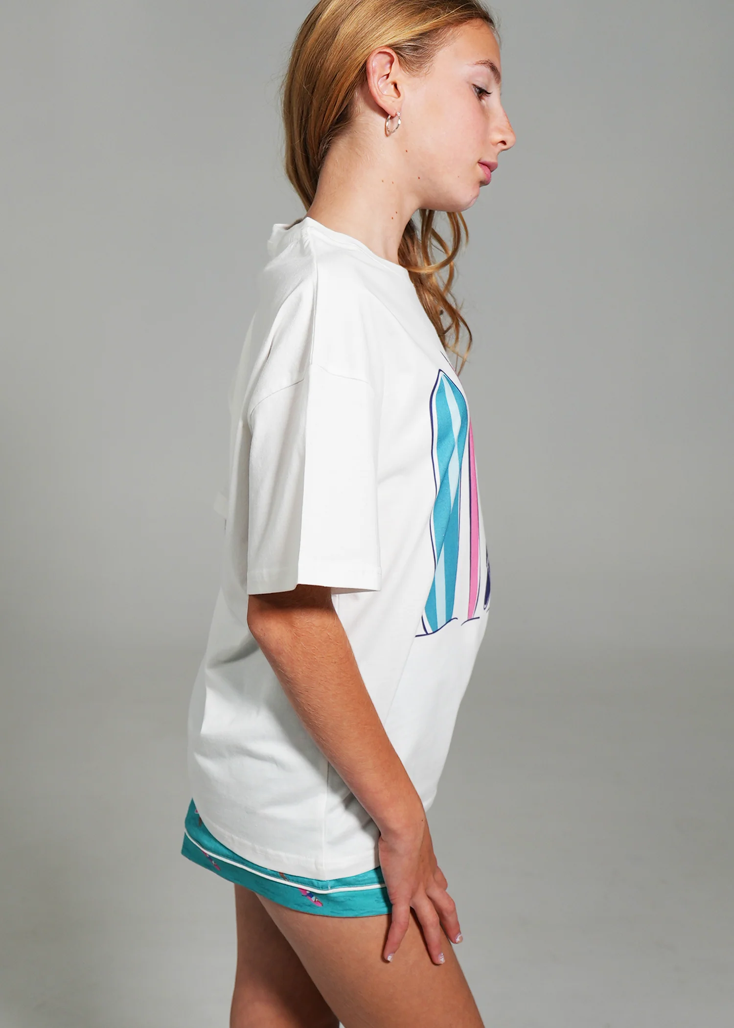 Girls - Ocean Drift T-Shirt & Short Pants PJ Set - Image 5