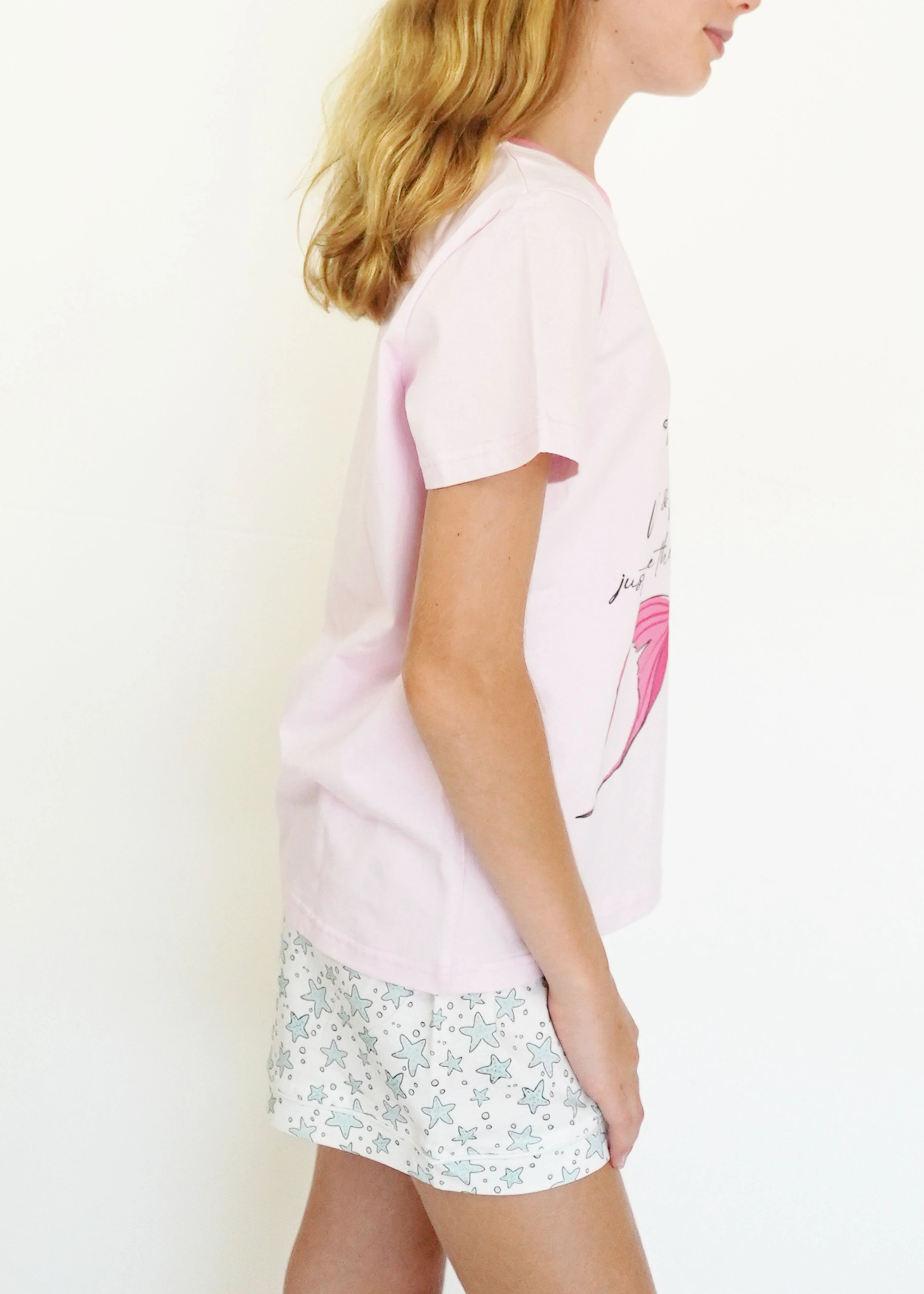 Girls - Wild and Free T-Shirt & Shorts PJ Set - Image 4