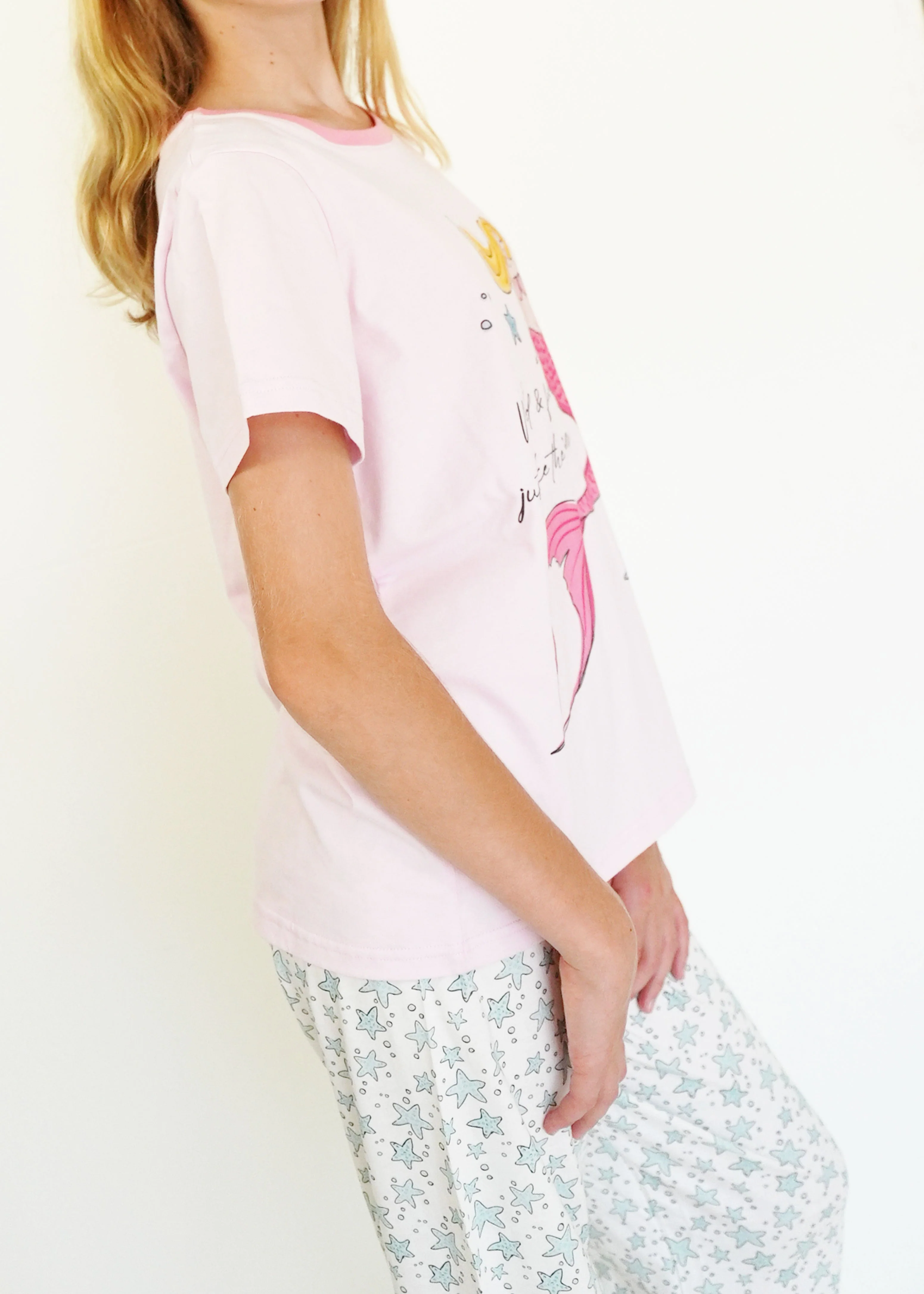 Girls - Wild and Free T-Shirt & Long Pants PJ Set - Image 3
