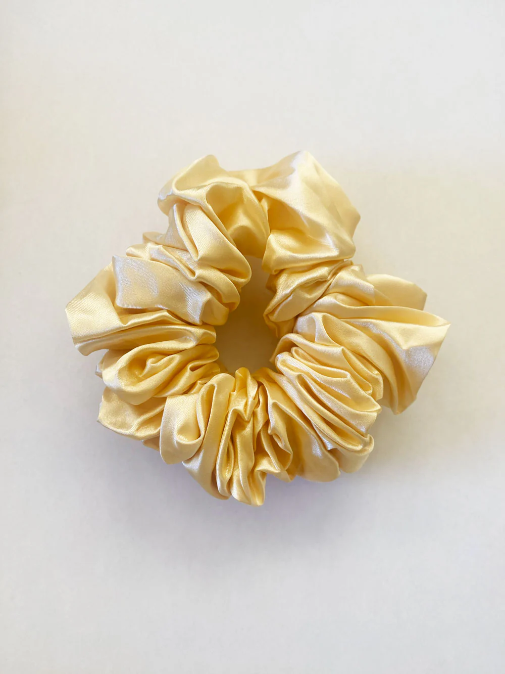 Golden Ticket Satin Hair Scrunchie