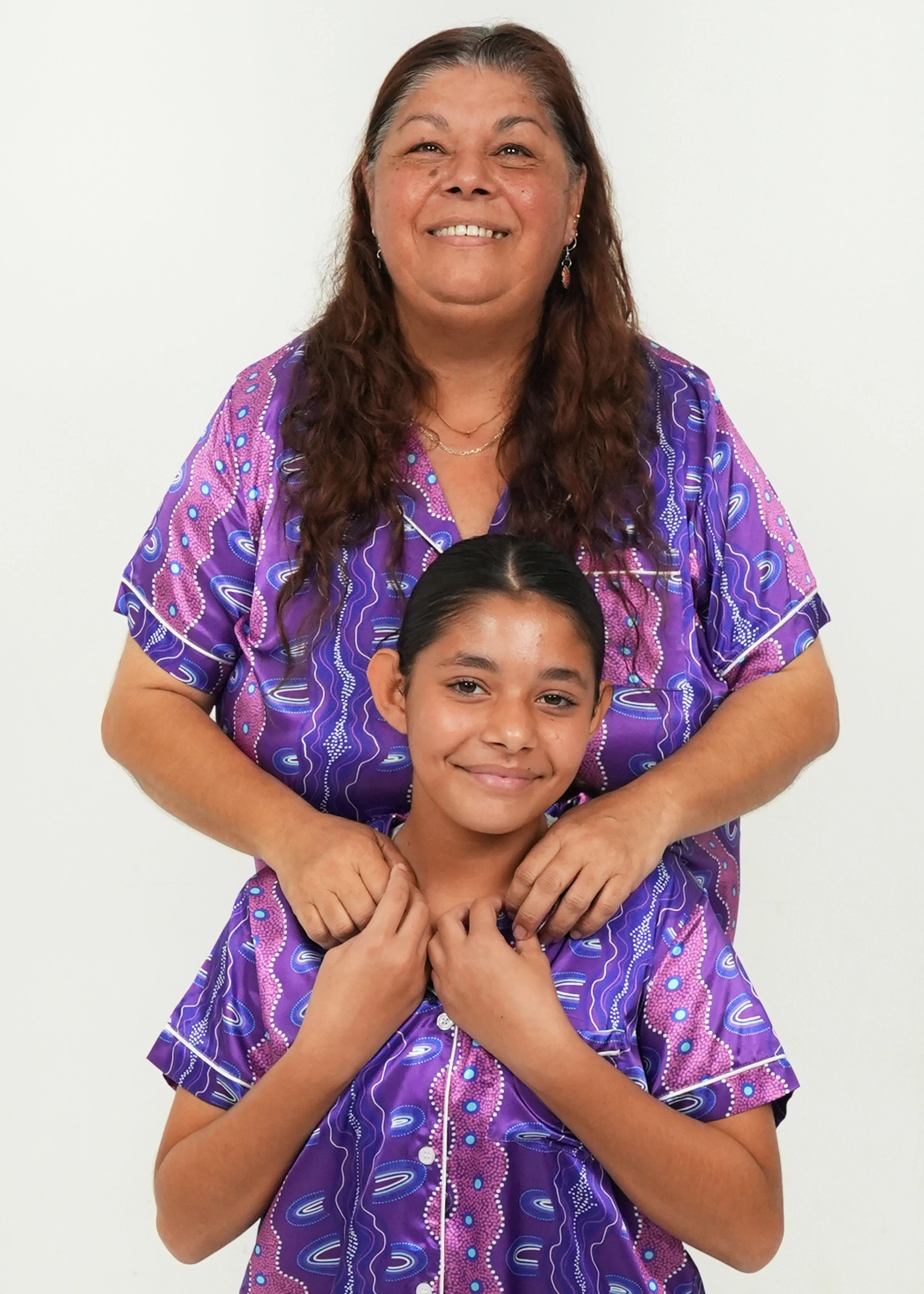 Grandmothers Wisdom Short Satin PJ Set - Image 2