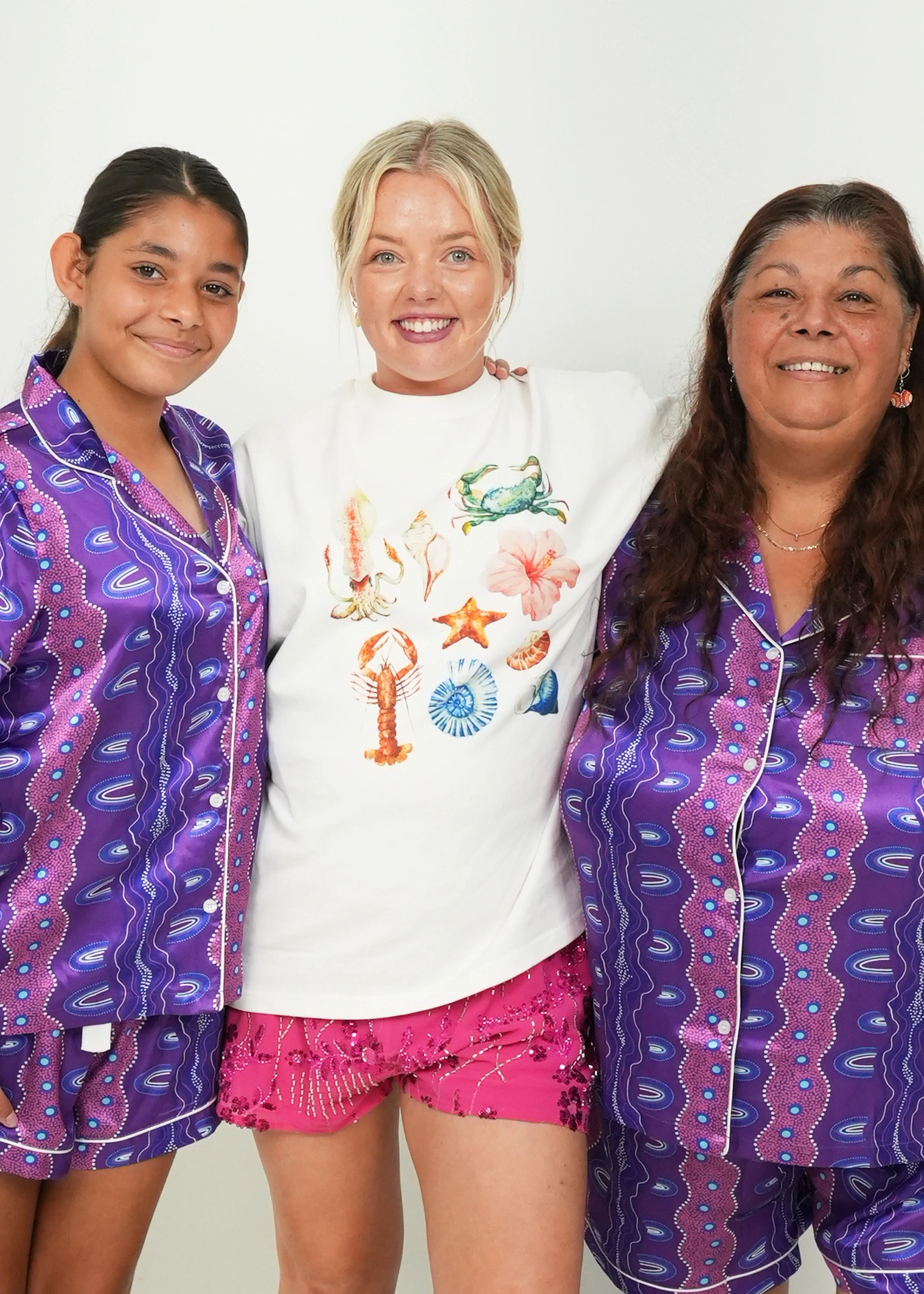 Grandmothers Wisdom Short Satin PJ Set - Image 4
