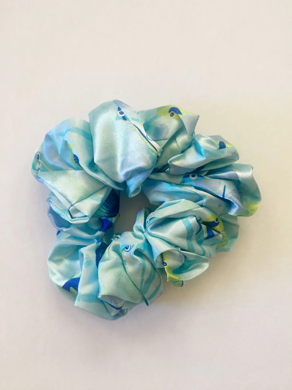 Let's Go Snorkelling Satin Hair Scrunchie