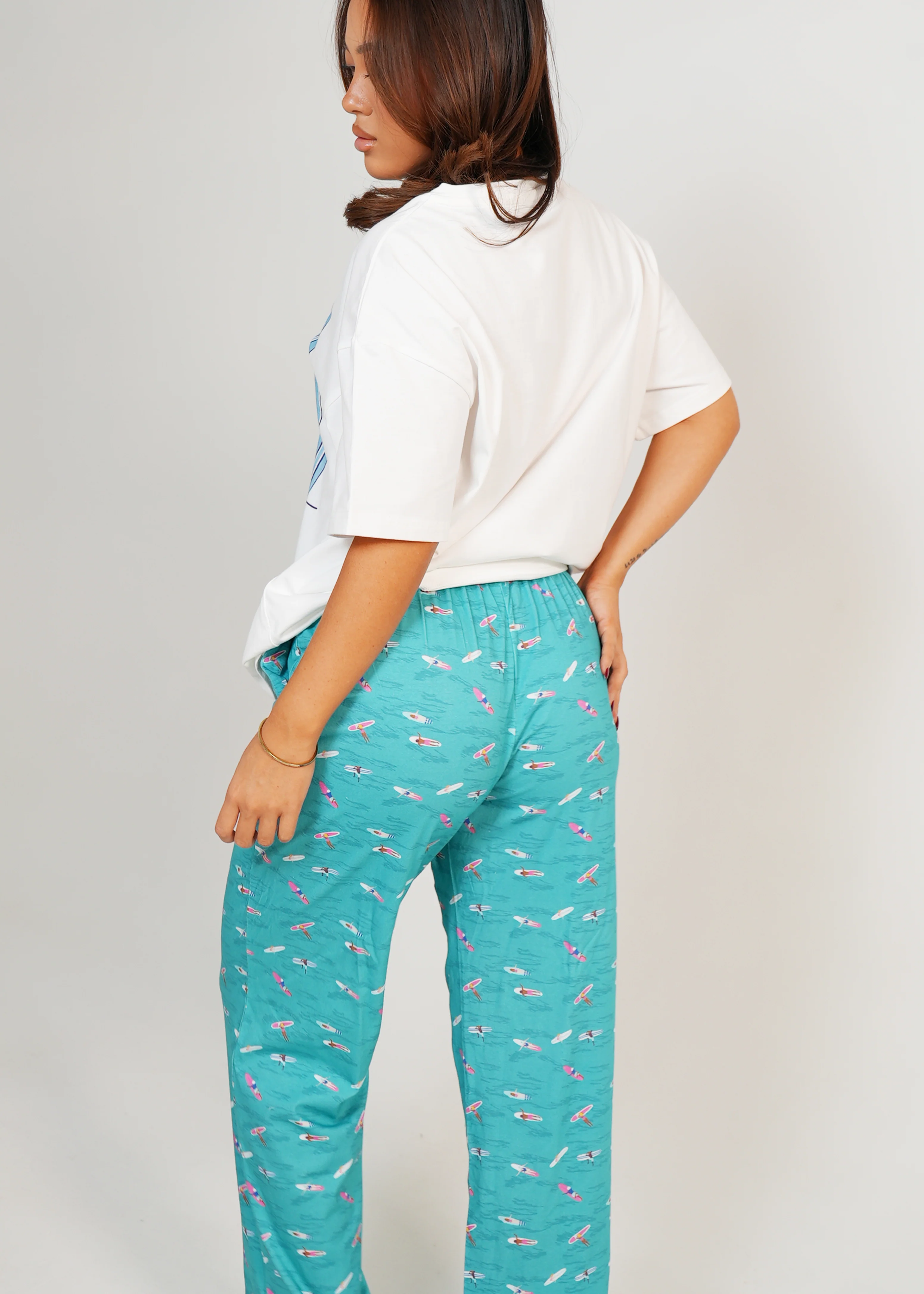 Ocean Drift T-Shirt & Long Pants PJ Set - Image 4